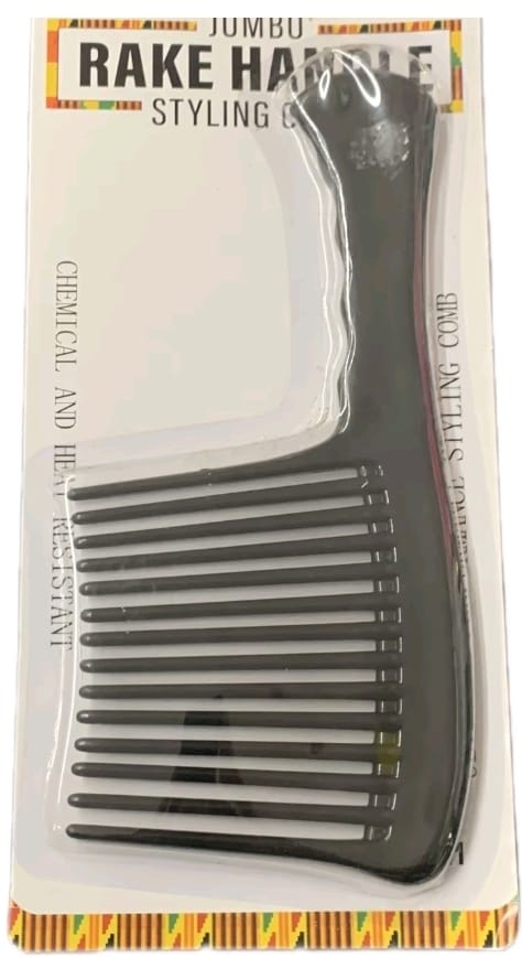 Kashmir Jumbo Rake Handle Styling Comb